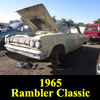 Junkyard 1965 Rambler Classic 770 Convertible