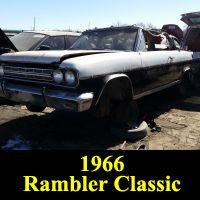 Junkyard 1966 Rambler Classic Convertible