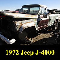 Junkyard 1972 Jeep J-4000