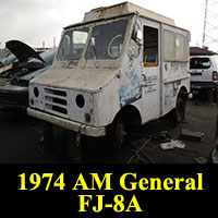 Junkyard 1974 AM General FJ-8A Ice Cream Truck