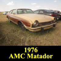 Junkyard 1976 AMC Matador Barcelona