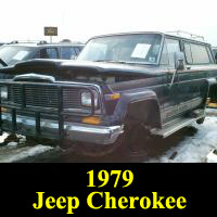 Junkyard 1979 Jeep Cherokee Golden Eagle