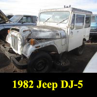 Junkyard 1982 Jeep DJ-5