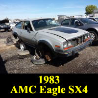 Junkyard 1983 AMC Eagle SX/4 Sport