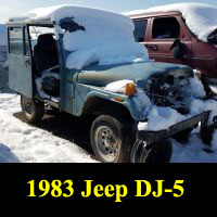 Junkyard 1983 Jeep DJ-5L