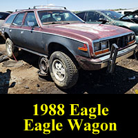 Junkyard 1988 AMC Eagle Station Wagon