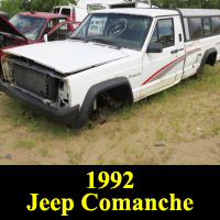 Junkyard 1992 Jeep Comanche