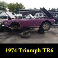 Junkyard 1974 Triumph TR6