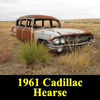 Junkyard 1961 Cadillac Hearse