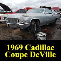 Junkyard 1969 Cadillac Coupe De Ville