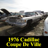Junkyard 1976 Cadillac Coupe DeVille