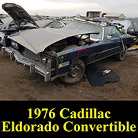 Junkyard 1976 Cadillac Eldorado convertible