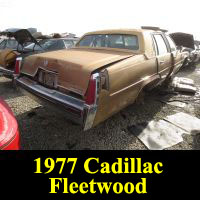 Junkyard 1976 Cadillac Fleetwood Brougham