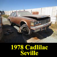 Junkyard 1978 Cadillac Seville