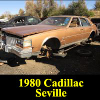 Junkyard 1980 Cadillac Seville