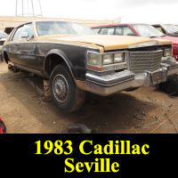 Junkyard 1983 Cadillac Seville