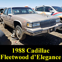 Junkyard 1988 Cadillac Fleetwood d'Elegance