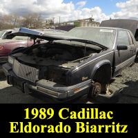 Junkyard 1989 Cadillac Eldorado Biarritz