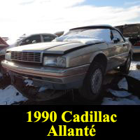 Junkyard 1990 Cadillac Allante
