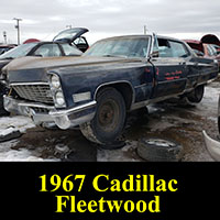 Junkyard 1967 Cadillac Fleetwood 60 Special Sedan