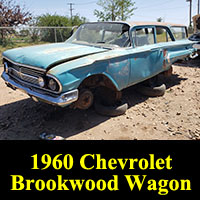 Junkyard 1960 Chevrolet Biscayne Brookwood wagon