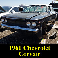 Junkyard 1960 Chevrolet Corvair sedan