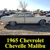 Junkyard 1965 Chevrolet Chevelle Malibu