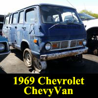 Junkyard 1969 Chevrolet ChevyVan