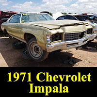 Junkyard 1971 Chevrolet Impala