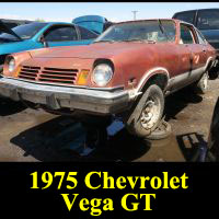 Junkyard 1975 Chevrolet Vega GT