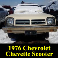 Junkyard 1976 Chevrolet Chevette Scooter