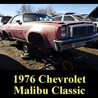 Junkyard 1976 Chevrolet Malibu Classic