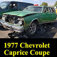 Junkyard 1977 Chevrolet Caprice Classic Coupe