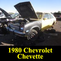 Junkyard 1980 Chevrolet Chevette