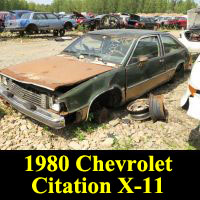 Junkyard 1980 Chevrolet Citation X-11
