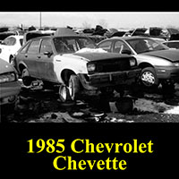 Junkyard 1985 Chevrolet Chevette