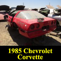 Junkyard 1985 Chevrolet Corvette
