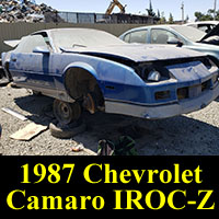 Junkyard 1987 Chevrolet Camaro IROC-Z