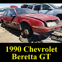 Junkyard 1990 Chevrolet Beretta GT