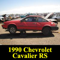 Junkyard 1990 Chevrolet Cavalier RS