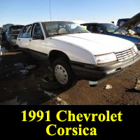 Junkyard 1991 Chevrolet Corsica