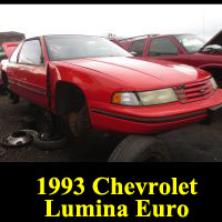 Junkyard 1993 Chevrolet Lumina Euro