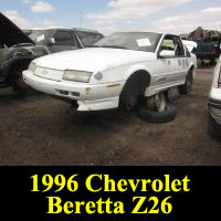 Junkyard 1996 Chevrolet Beretta Z26