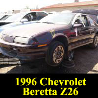 Junkyard 1996 Chevrolet Beretta Z26
