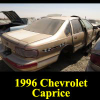 Junkyard 1996 Chevrolet Caprice