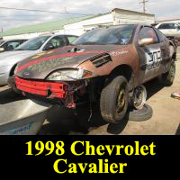 Junkyard 1998 Chevrolet Cavalier