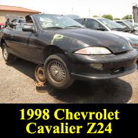 Junkyard 1998 Chevrolet Cavalier Z24