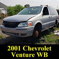 Junkyard 2001 Chevrolet Venture Warner Bros Edition