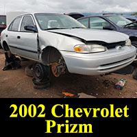 Junkyard 2002 Chevrolet Prizm