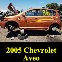 Junkyard 2005 Chevrolet Aveo